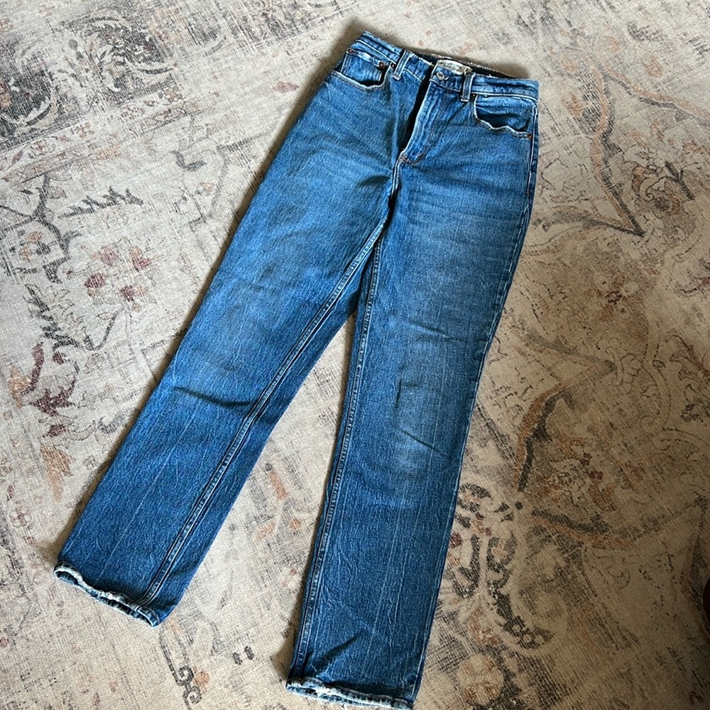 Curve Love Abercrombie 90s Straight Jeans